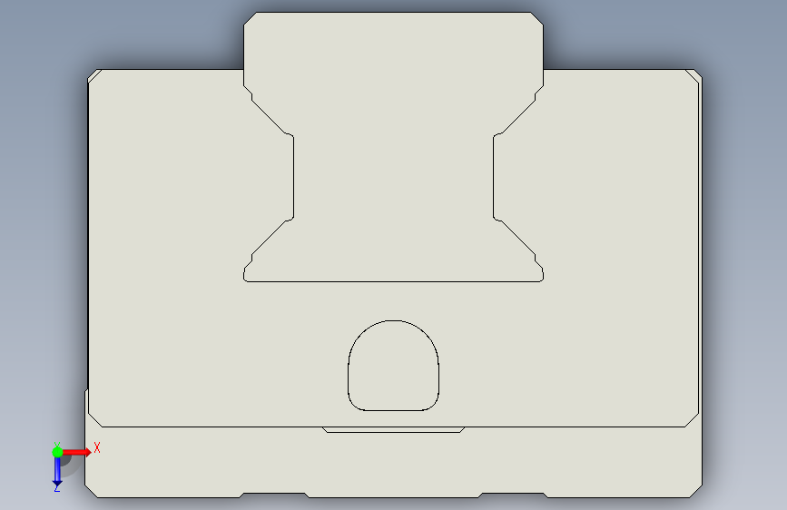 银泰PMI-SMR35LS.igs 俯视图