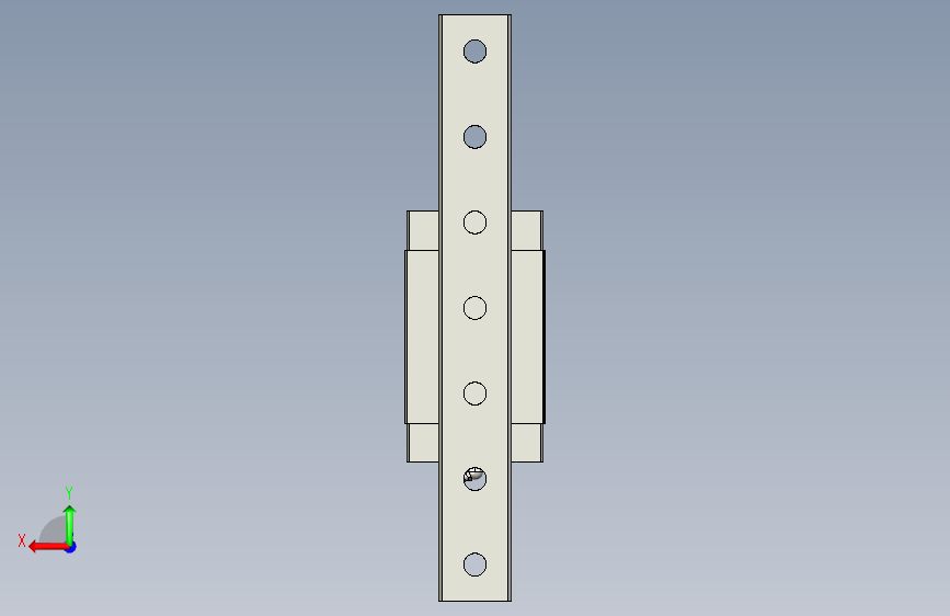 银泰PMI-SMR45S.igs 背面视图