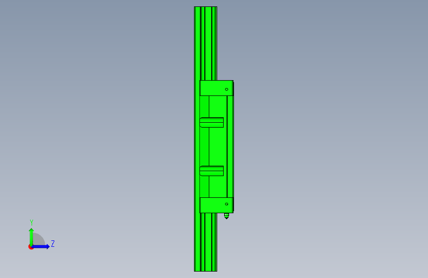 银泰PMI-SMR65LE.igs 左侧视图