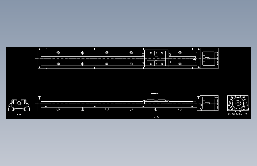 上银KK直线模组-KK86-640A1-F0.dxf