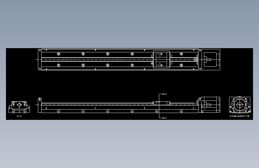 上银KK直线模组-KK86-640S1-F0.dxf