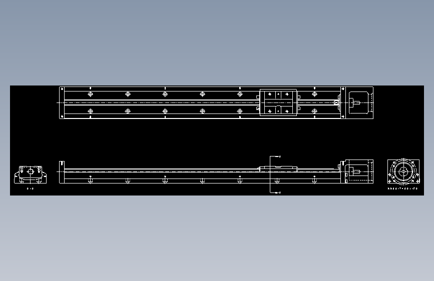 上银KK直线模组-KK86-740A1-F0.dxf