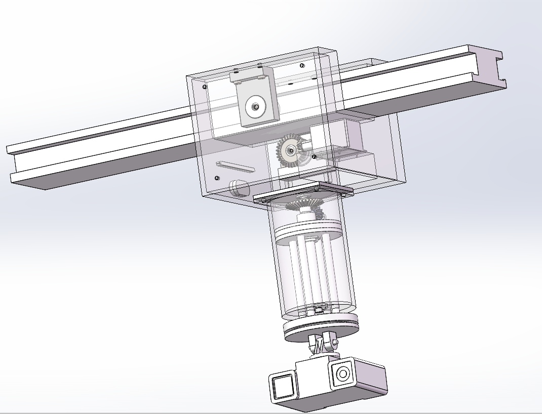 巡检机器人三维SW模型