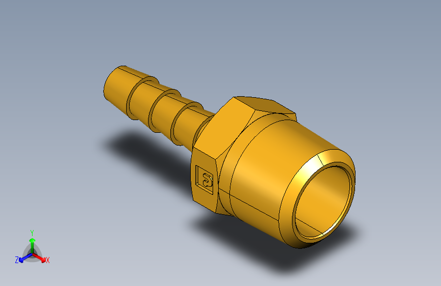 倒齿式工业管接头Hose Barb to Male Pipe 125HBL-4-6
