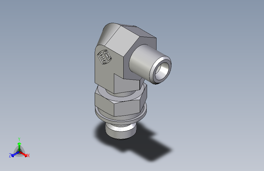 卡套式工业通用硬管接头EO_Adjustable_Locknut_elbow_WEE04LLMOROMDCF
