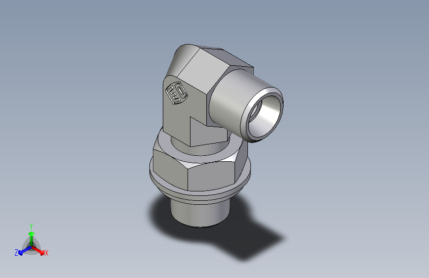 卡套式工业通用硬管接头EO_Adjustable_Locknut_elbow_WEE06LLROMDCF