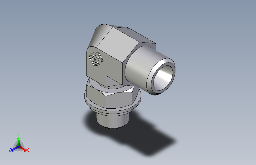 卡套式工业通用硬管接头EO_Adjustable_Locknut_elbow_WEE06LROMDCF