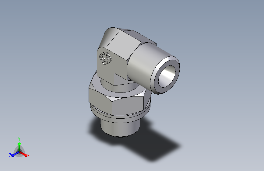卡套式工业通用硬管接头EO_Adjustable_Locknut_elbow_WEE06SROMDCF