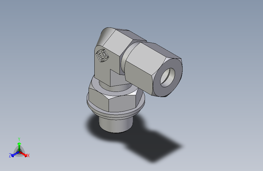 卡套式工业通用硬管接头EO_Adjustable_Locknut_elbow_WEE06ZLLRCF