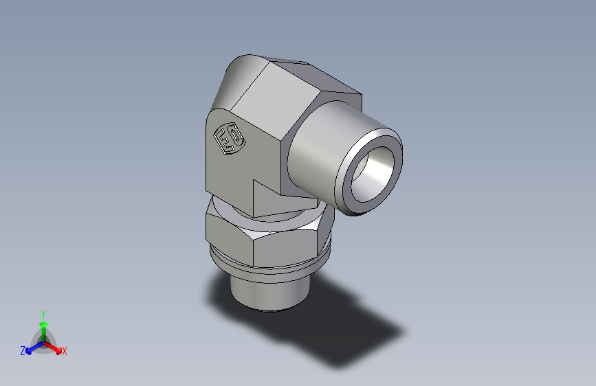 卡套式工业通用硬管接头EO_Adjustable_Locknut_elbow_WEE08SROMDCF