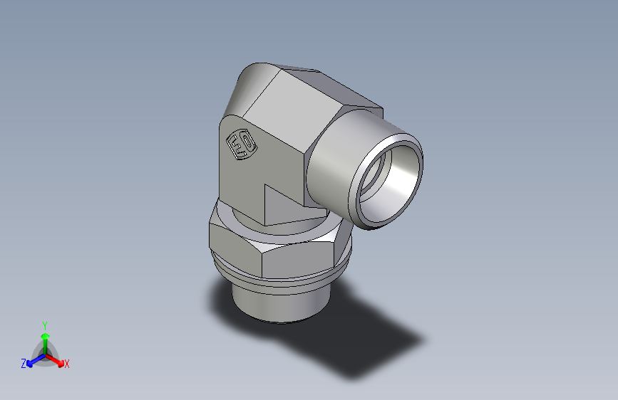 卡套式工业通用硬管接头EO_Adjustable_Locknut_elbow_WEE12LROMDCF