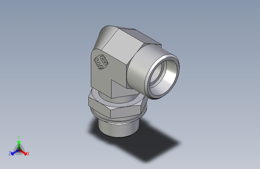 卡套式工业通用硬管接头EO_Adjustable_Locknut_elbow_WEE15LMOROMDCF