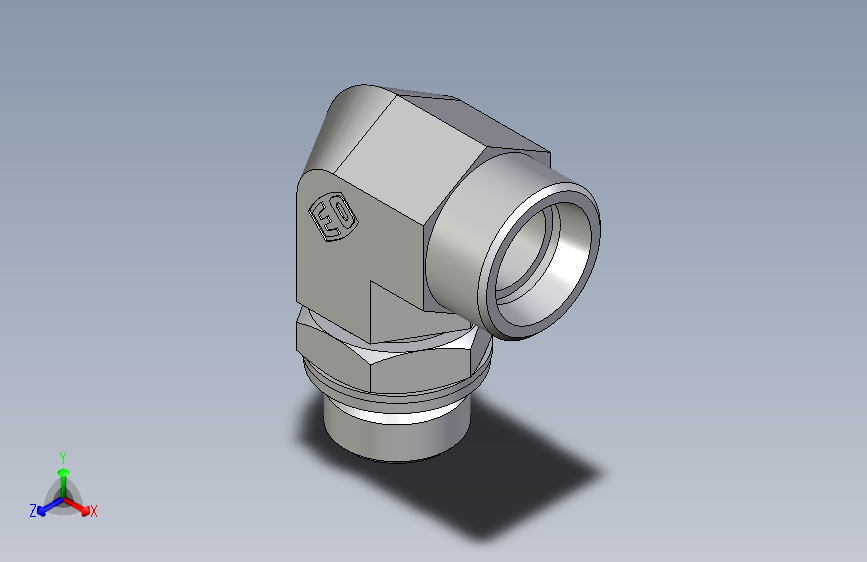卡套式工业通用硬管接头EO_Adjustable_Locknut_elbow_WEE18LMOMDCF