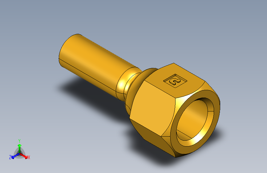 扩口式工业通用硬管接头Flare Adapter US5-4