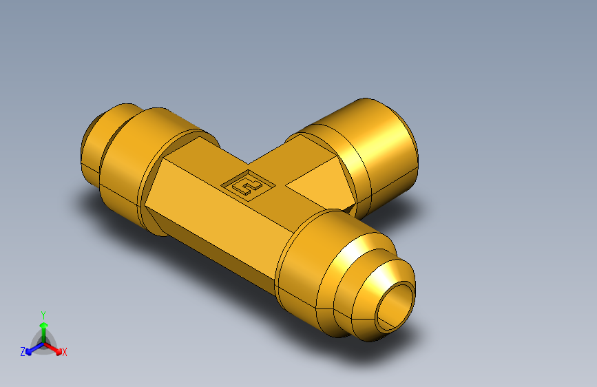扩口式工业通用硬管接头Male Branch Tee 145F-4-2