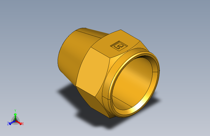 扩口式工业通用硬管接头Shorter Nut 41FX-8