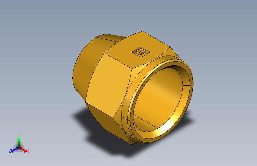 扩口式工业通用硬管接头Shorter Nut 41FX-10