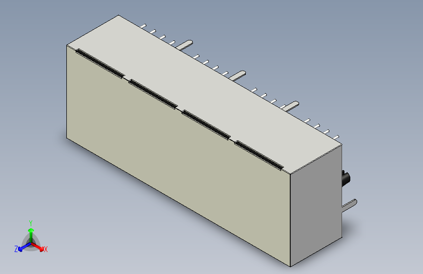 4端口RJ45插座