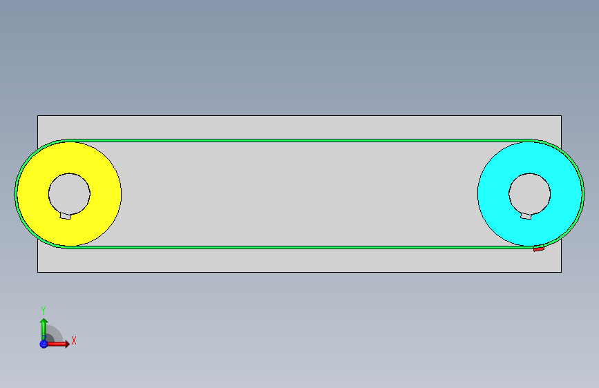 皮带机简单动画仿真