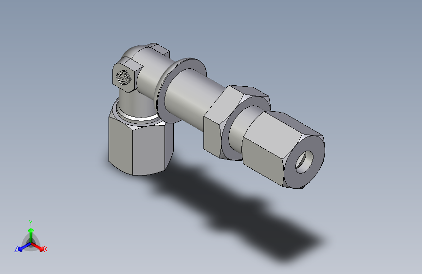 卡套式工业通用硬管接头EO_Bulkhead_elbow_WSV06L71