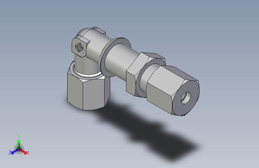 卡套式工业通用硬管接头EO_Bulkhead_elbow_WSV06ZS71