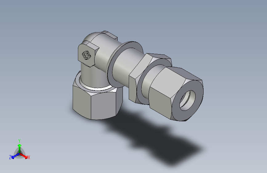 卡套式工业通用硬管接头EO_Bulkhead_elbow_WSV12ZSCF
