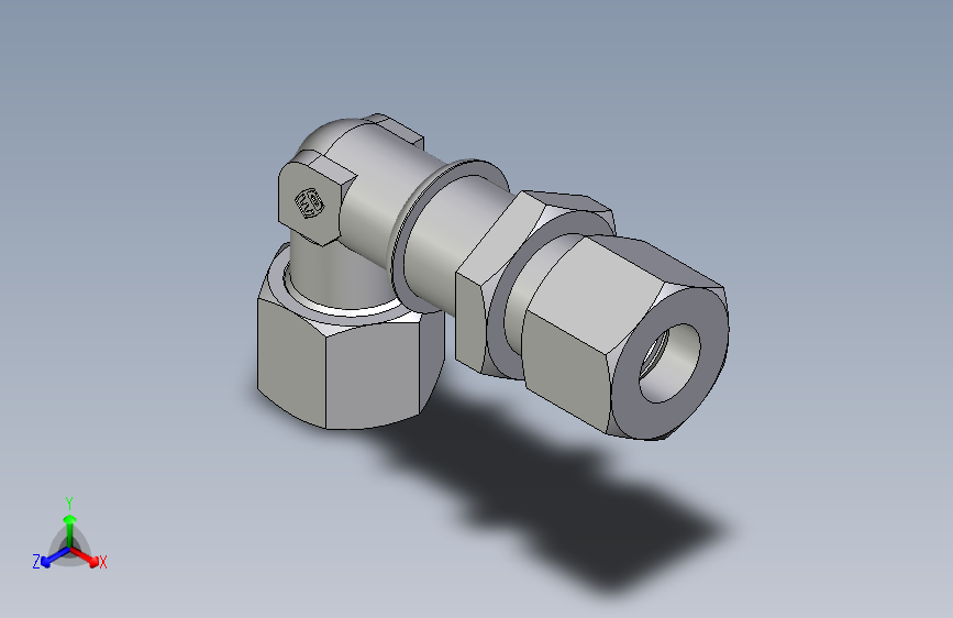 卡套式工业通用硬管接头EO_Bulkhead_elbow_WSV14ZSCF