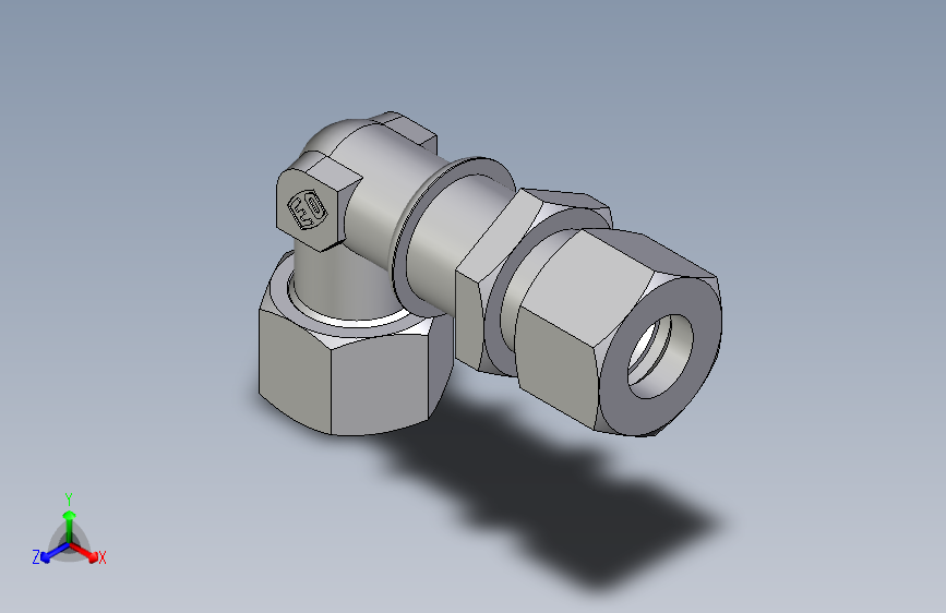 卡套式工业通用硬管接头EO_Bulkhead_elbow_WSV16ZS71