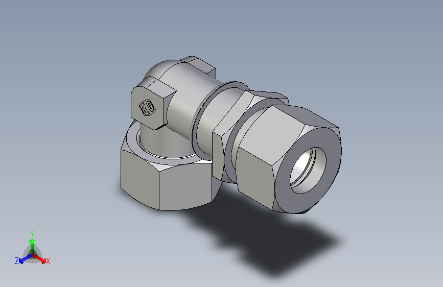 卡套式工业通用硬管接头EO_Bulkhead_elbow_WSV25ZSCF