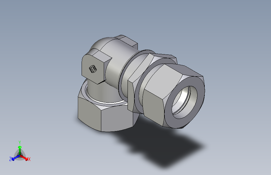 卡套式工业通用硬管接头EO_Bulkhead_elbow_WSV38ZSCF
