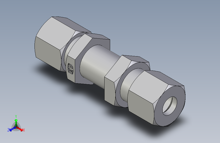 卡套式工业通用硬管接头EO_Bulkhead_union_SV08ZLCF