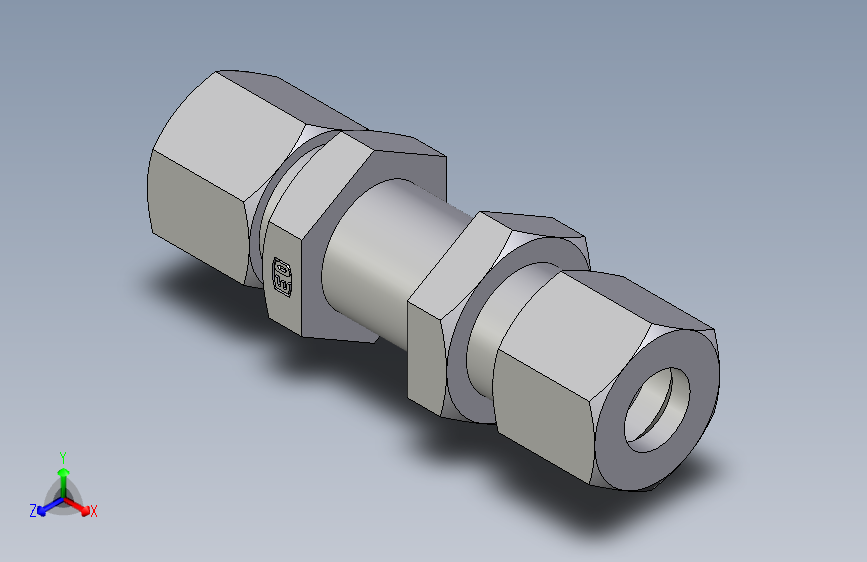 卡套式工业通用硬管接头EO_Bulkhead_union_SV10ZL71