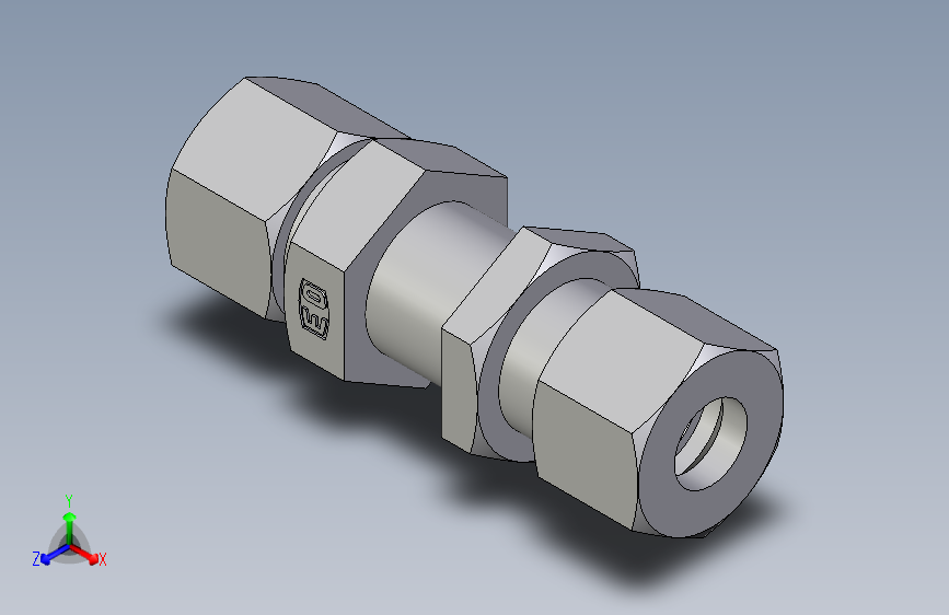 卡套式工业通用硬管接头EO_Bulkhead_union_SV12ZSCF