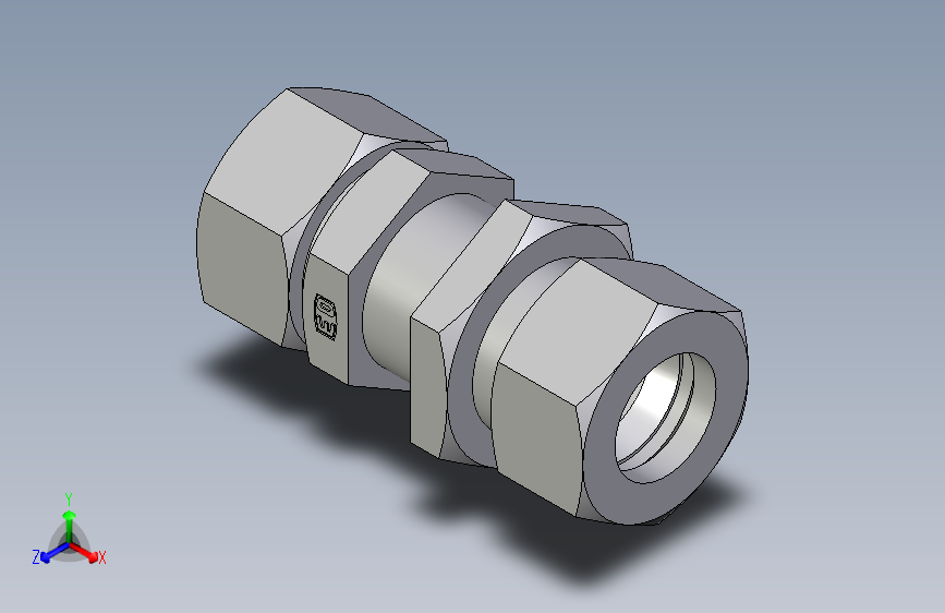 卡套式工业通用硬管接头EO_Bulkhead_union_SV22ZLCF