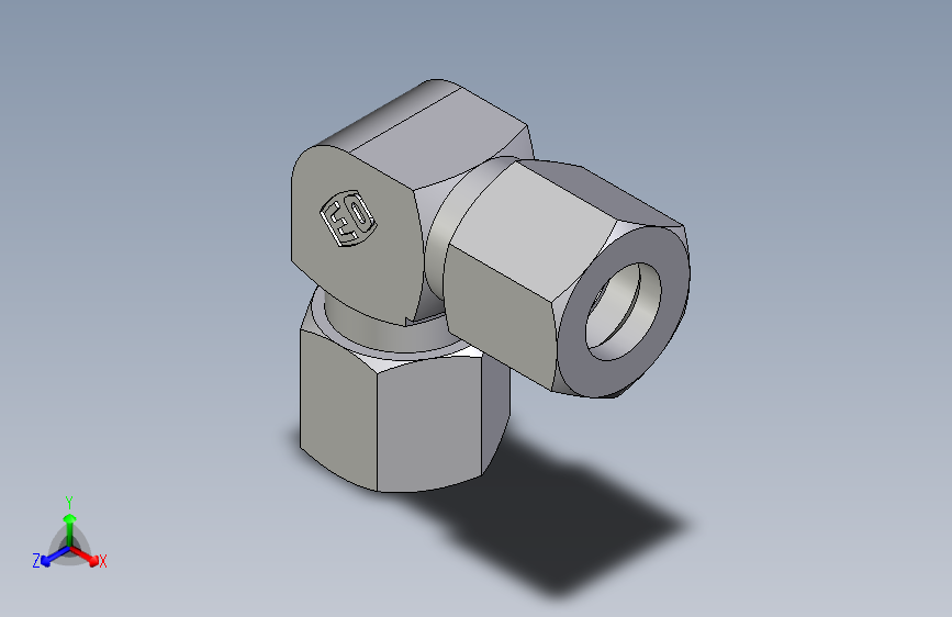 卡套式工业通用硬管接头EO_Union_elbow_W08LLCF
