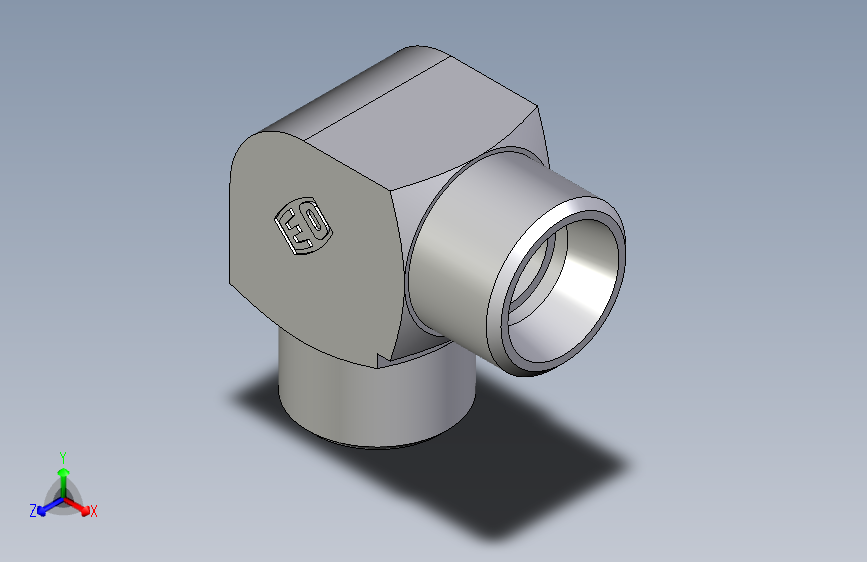 卡套式工业通用硬管接头EO_Union_elbow_W12LCFX
