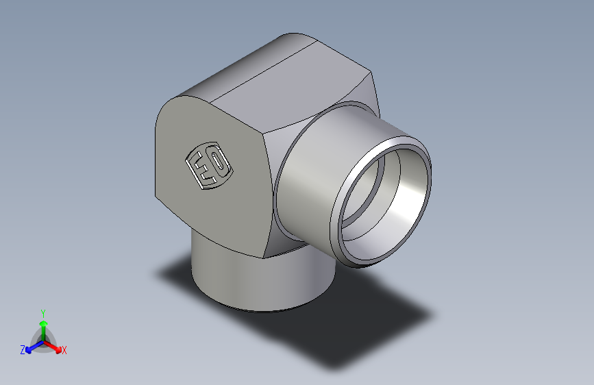 卡套式工业通用硬管接头EO_Union_elbow_W12LLCFX