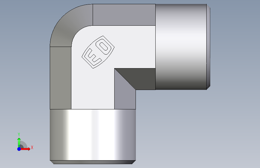 卡套式工业通用硬管接头EO_Union_elbow_W14SCFX