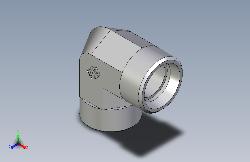 卡套式工业通用硬管接头EO_Union_elbow_W22LCFX