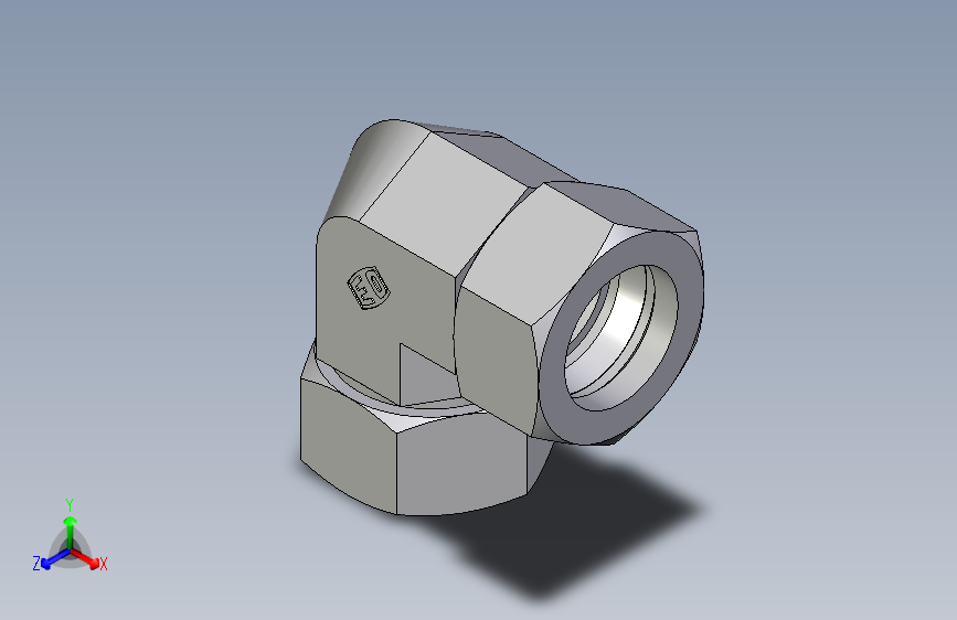 卡套式工业通用硬管接头EO_Union_elbow_W28ZL71