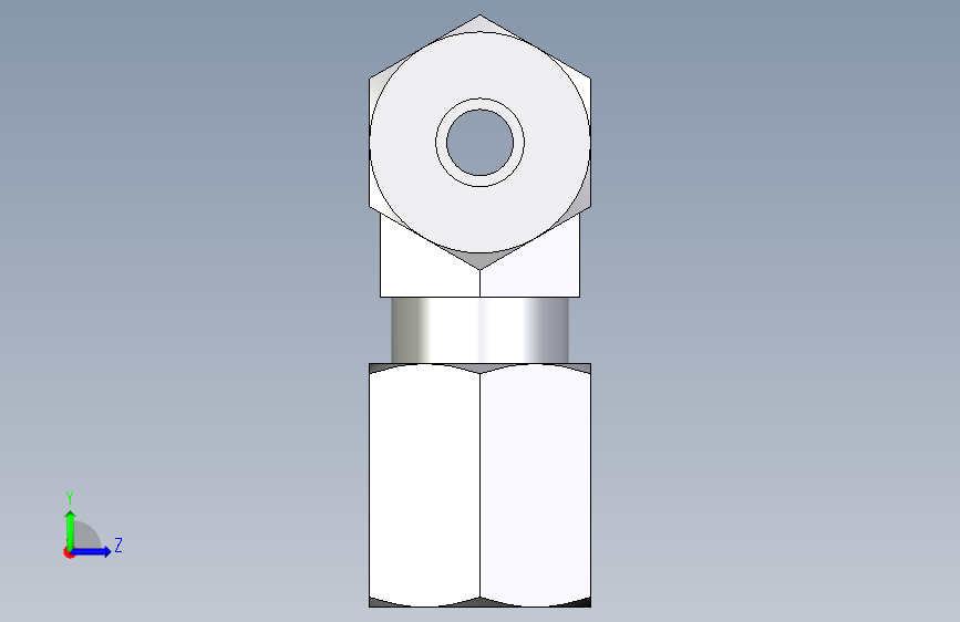 卡套式工业通用硬管接头EO_Union_tee_T04LL71