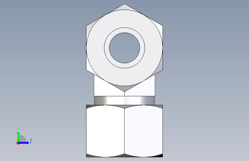 卡套式工业通用硬管接头EO_Union_tee_T16SCF