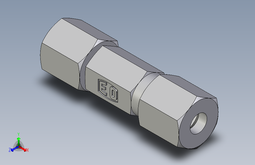 卡套式工业通用硬管接头EO_Distance_piece_adapter_DA06LCF