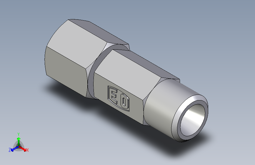 卡套式工业通用硬管接头EO_Distance_piece_adapter_DA06LOMD71