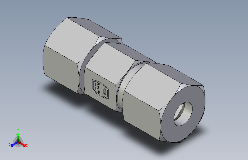 卡套式工业通用硬管接头EO_Distance_piece_adapter_DA08SCF