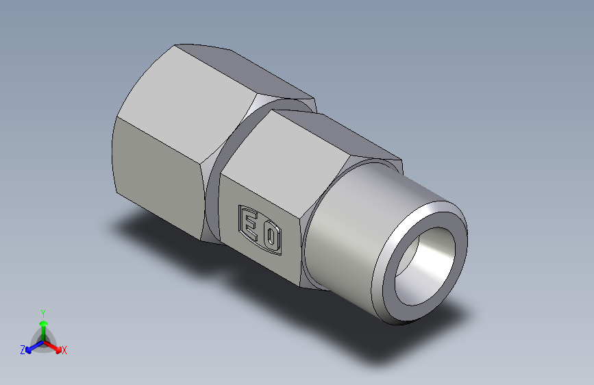 卡套式工业通用硬管接头EO_Distance_piece_adapter_DA08SOMDCF