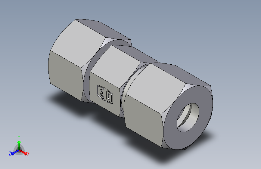 卡套式工业通用硬管接头EO_Distance_piece_adapter_DA10SCF