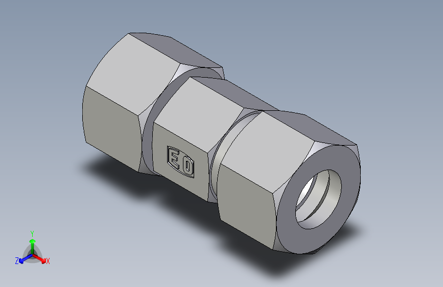 卡套式工业通用硬管接头EO_Distance_piece_adapter_DA12LCF