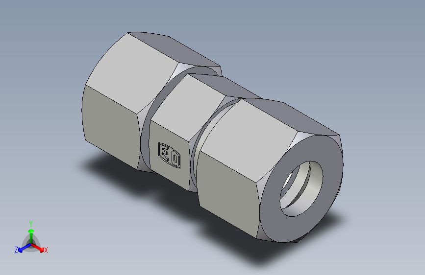 卡套式工业通用硬管接头EO_Distance_piece_adapter_DA14SCF