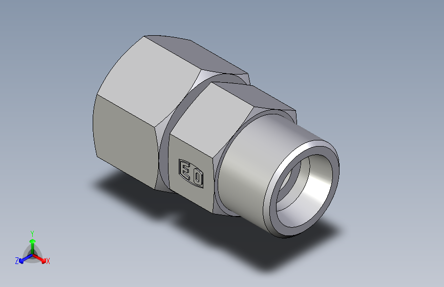 卡套式工业通用硬管接头EO_Distance_piece_adapter_DA14SOMDCF